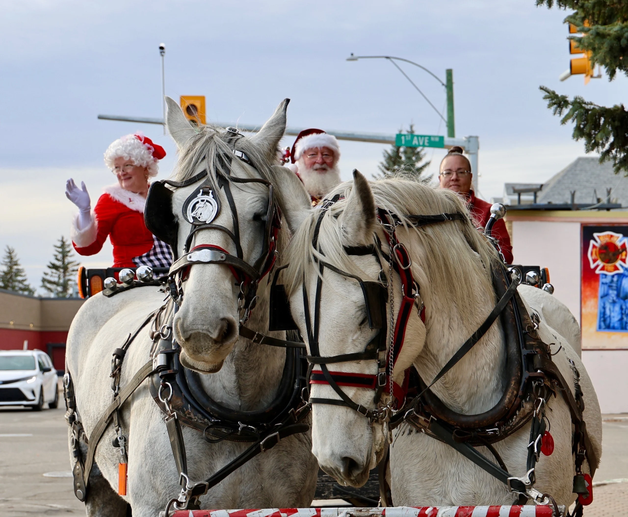 Girl showing with heart sign 